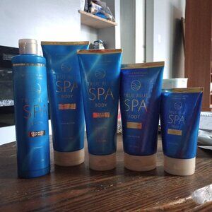 Bath & Body Works True Blue Spa Set of 8